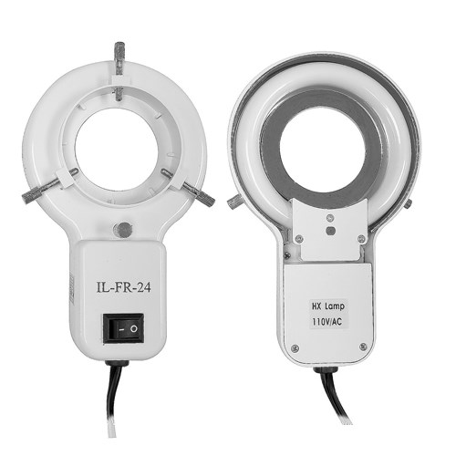 Scienscope IL-FR-24 ESD Safe Fluorescent Ring Light (12 Watt) Top & Bottom Profile Image